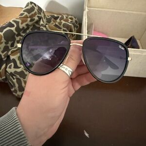 Quay Australia Black all in sunglasses